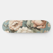 Gedämpfter botanischer Traum Skateboard (Horizontal)