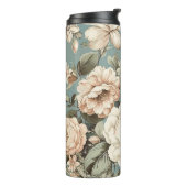 Gedämpfter Botanischer Traum Thermosbecher (Nach links gedreht)