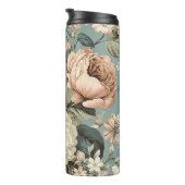 Gedämpfter Botanischer Traum Thermosbecher (Nach rechts gedreht)