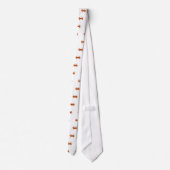 Gedämpftes Krabben-Logo (atlantische blaue Krabbe) Krawatte (Rückseite)