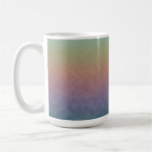 Gedämpftes Pastellfeld Kaffeetasse (Links)