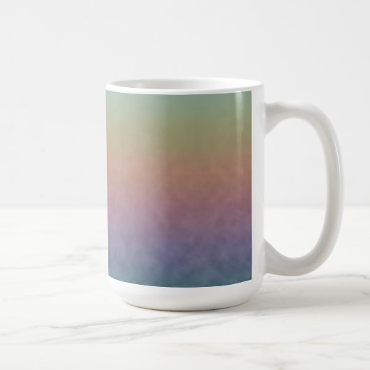 Gedämpftes Pastellfeld Kaffeetasse (Rechts)