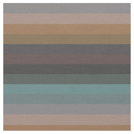 Gedämpftes Teal- und Kamel-farbenes Küsten-Neutral Stoff (Nahaufnahme)