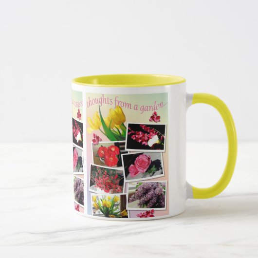 Gedanken aus einem Garten... Tasse (Rechts)