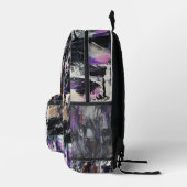 Gedanken Bedruckter Rucksack (Rechts)