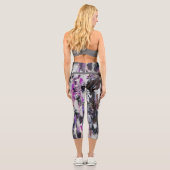 Gedanken Capri Leggings (Rückseite)