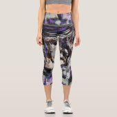 Gedanken Capri Leggings (Vorderseite)