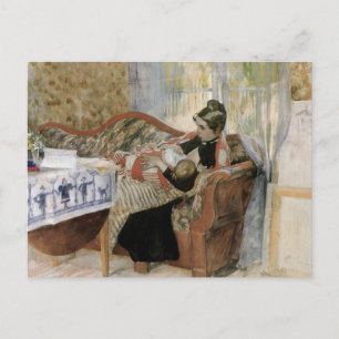 Gedanken einer Mutter über das Pflegekind Postkarte