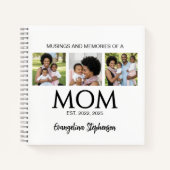 Gedanken Erinnerungen einer Mutter Festgelegte Kap Notizblock (Vorderseite)