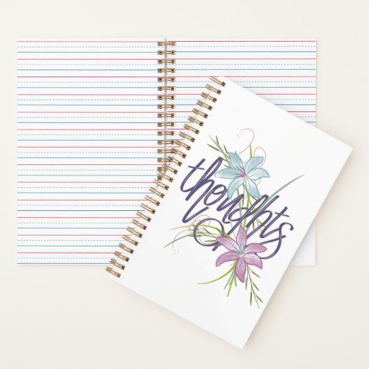 Gedanken & Florals Notizblock (Innen)