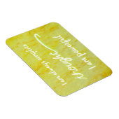 "Gedanken" Gelber Power Chakra Worte Magnete (Rechte Seite)