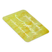 "Gedanken" Gelber Power Chakra Worte Magnete (Rechte Seite)