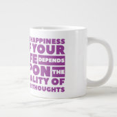 Gedanken - Jumbo-Tasse (Rechts)