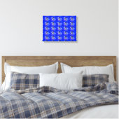 Gedanken Kunst Leinwanddruck (Insitu (Schlafzimmer))