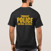 Gedanken-Polizei T-Shirt (Rückseite)