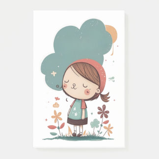 Gedanken Post-it Klebezettel