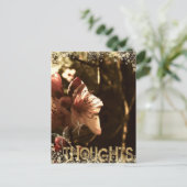 Gedanken Postkarte (Stehend Vorderseite)