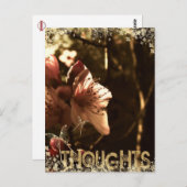Gedanken Postkarte (Vorne/Hinten)