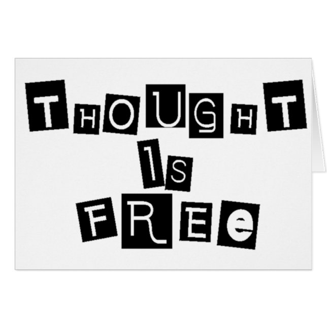 Gedanken sind frei (Vorderseite (Horizontal))
