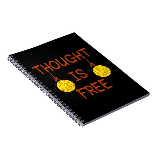 Gedanken sind frei notizblock (Rechte Seite)