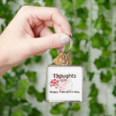 Gedanken über die Schlüsselkette Ihres Valentins Schlüsselanhänger (Hand)