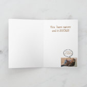 Gedanken über Krebs Funny Karte (Innenseite)