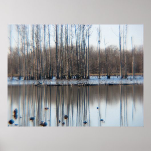 Gedanken über Reflexion Poster (Vorne)