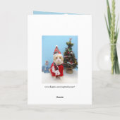 Gedanken über Sie zu Weihnachten (Rückseite)