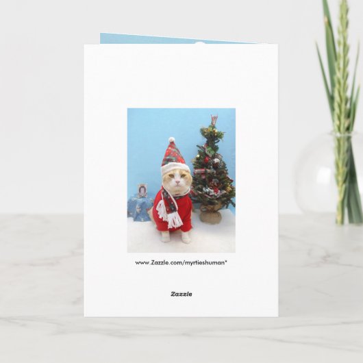 Gedanken über Sie zu Weihnachten (Rückseite)