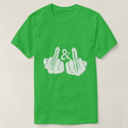 Gedanken und Gebete T-Shirt (Design vorne)