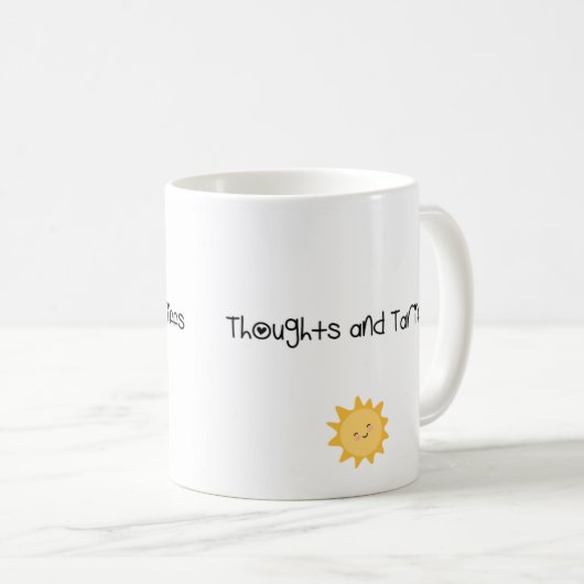 Gedanken und Tarife Kaffeetasse (VorderseiteRechts)