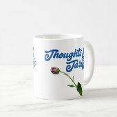 Gedanken und Zölle gegen Trump Kaffeetasse (VorderseiteRechts)