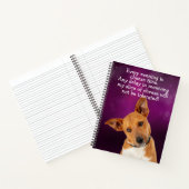 Gedanken vom Hund Notizblock (Innenseite)