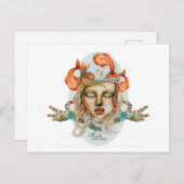 _Gedanken wie Fish_ Postkarte (Vorne/Hinten)