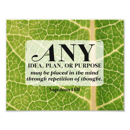 Gedankenauflösung Fotodruck (Vorne)