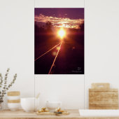 Gedankenbahn von Miyspirit Poster (Küche)