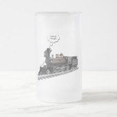 Gedankenbildung Mattglas Bierglas (Mittel)