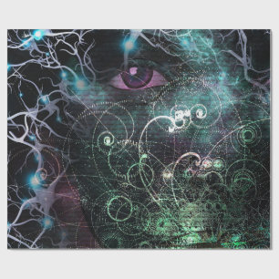 Gedankenflüstern Geschenkpapier