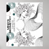 Gedankengeometrie Poster (Vorne)