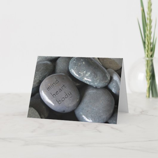 Gedankenkörperkarte Karte (Vorderseite)