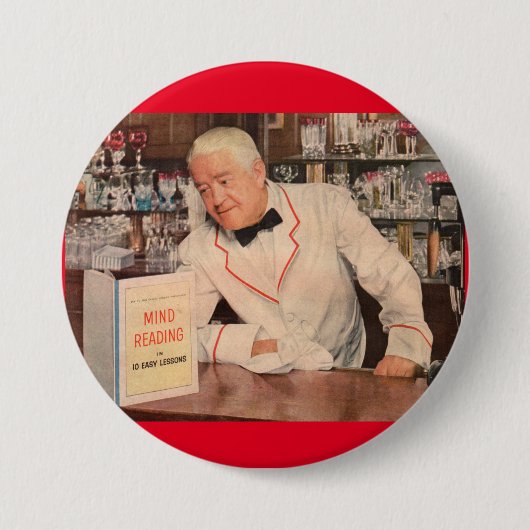 Gedankenlesen im Bar Button (Vorderseite)