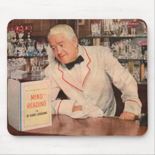 Gedankenlesen im Bar Mousepad