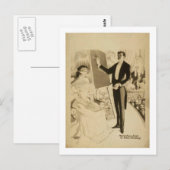 Gedankenlesen Postkarte (Vorne/Hinten)