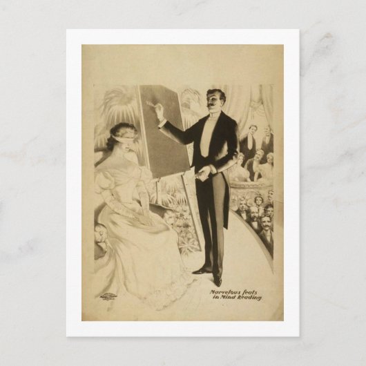 Gedankenlesen Postkarte (Vorderseite)