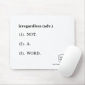 "Gedankenlos" Definition Mousepad (Mit Mouse)
