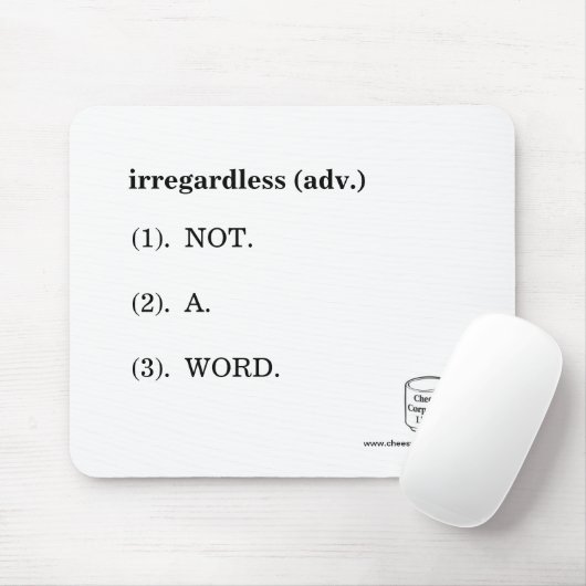 "Gedankenlos" Definition Mousepad (Mit Mouse)