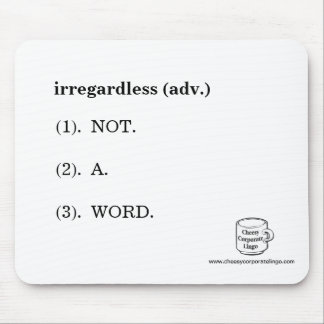 "Gedankenlos" Definition Mousepad