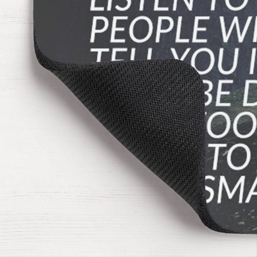 GEDANKENSTRICH - Inspirationsbegriffe Mousepad (Ecke)