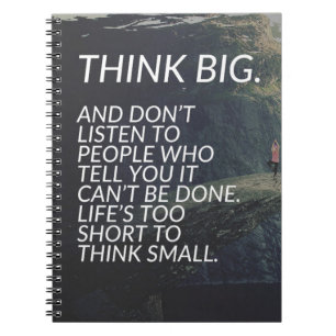 GEDANKENSTRICH - Inspirationsbegriffe Notizblock