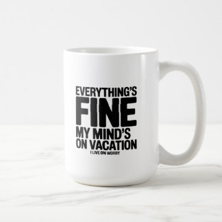 Gedankenurlaub Kaffeetasse